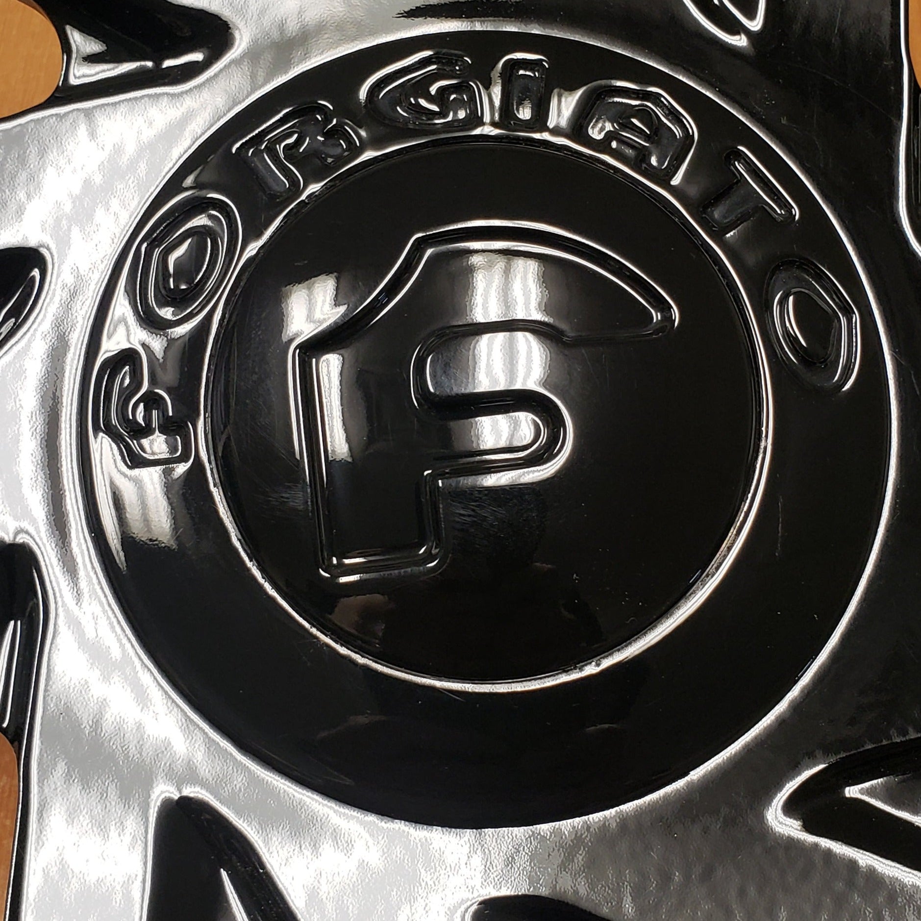 Forgiato Troppo Steering Wheel Black