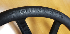 Forgiato Troppo Steering Wheel Black