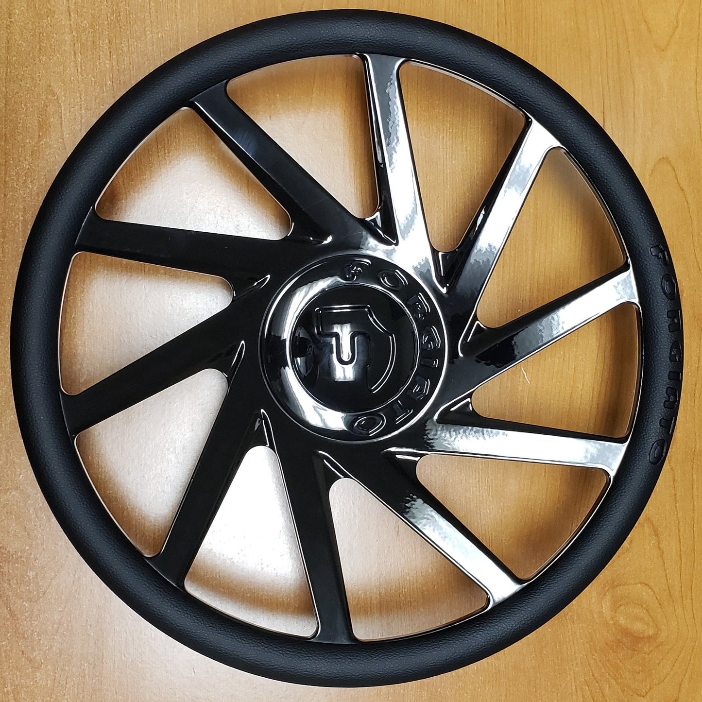 Forgiato Troppo Steering Wheel Black