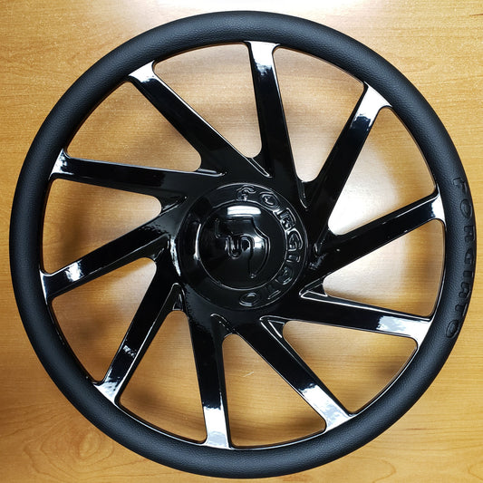 Forgiato Troppo Steering Wheel Black