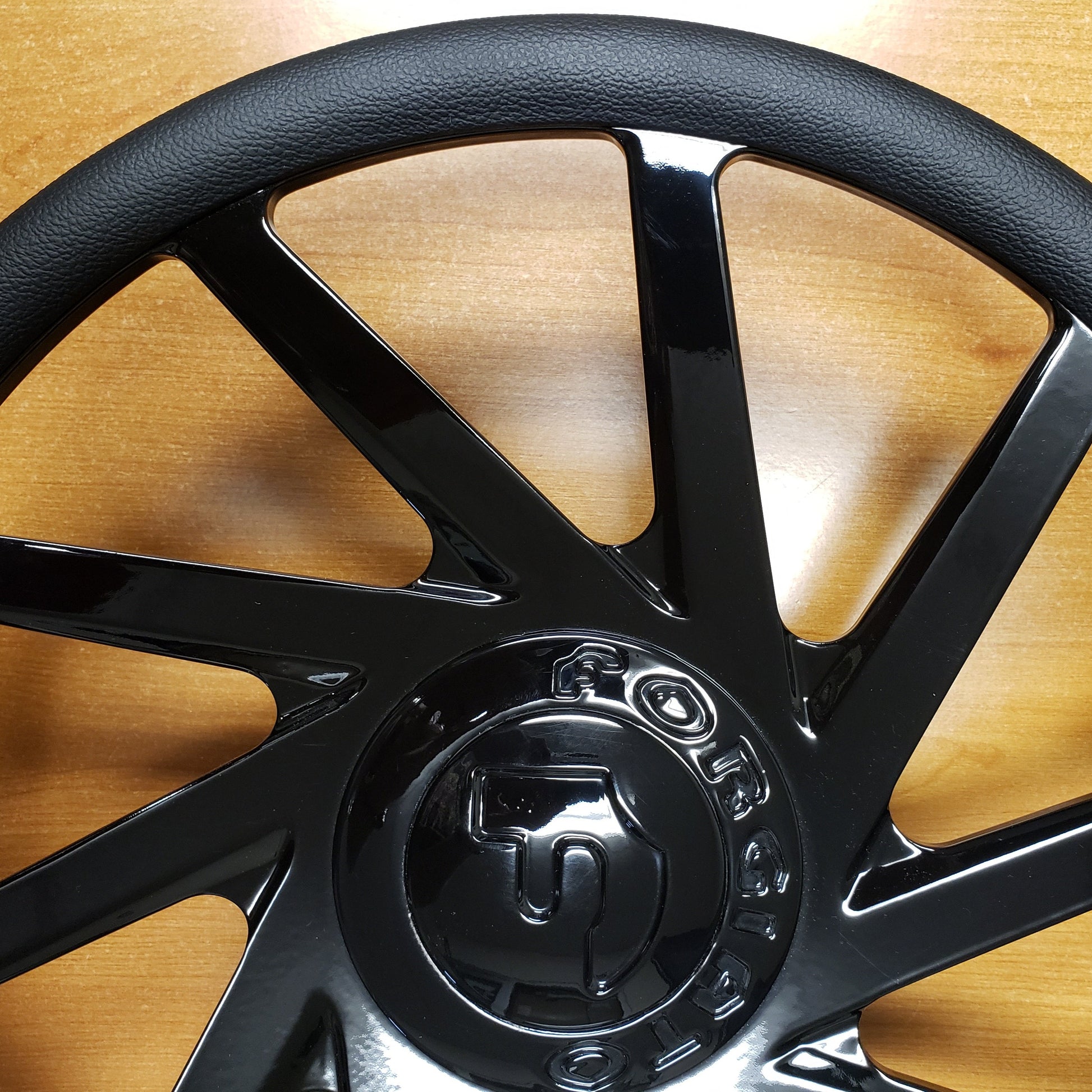 Forgiato Troppo Steering Wheel Black