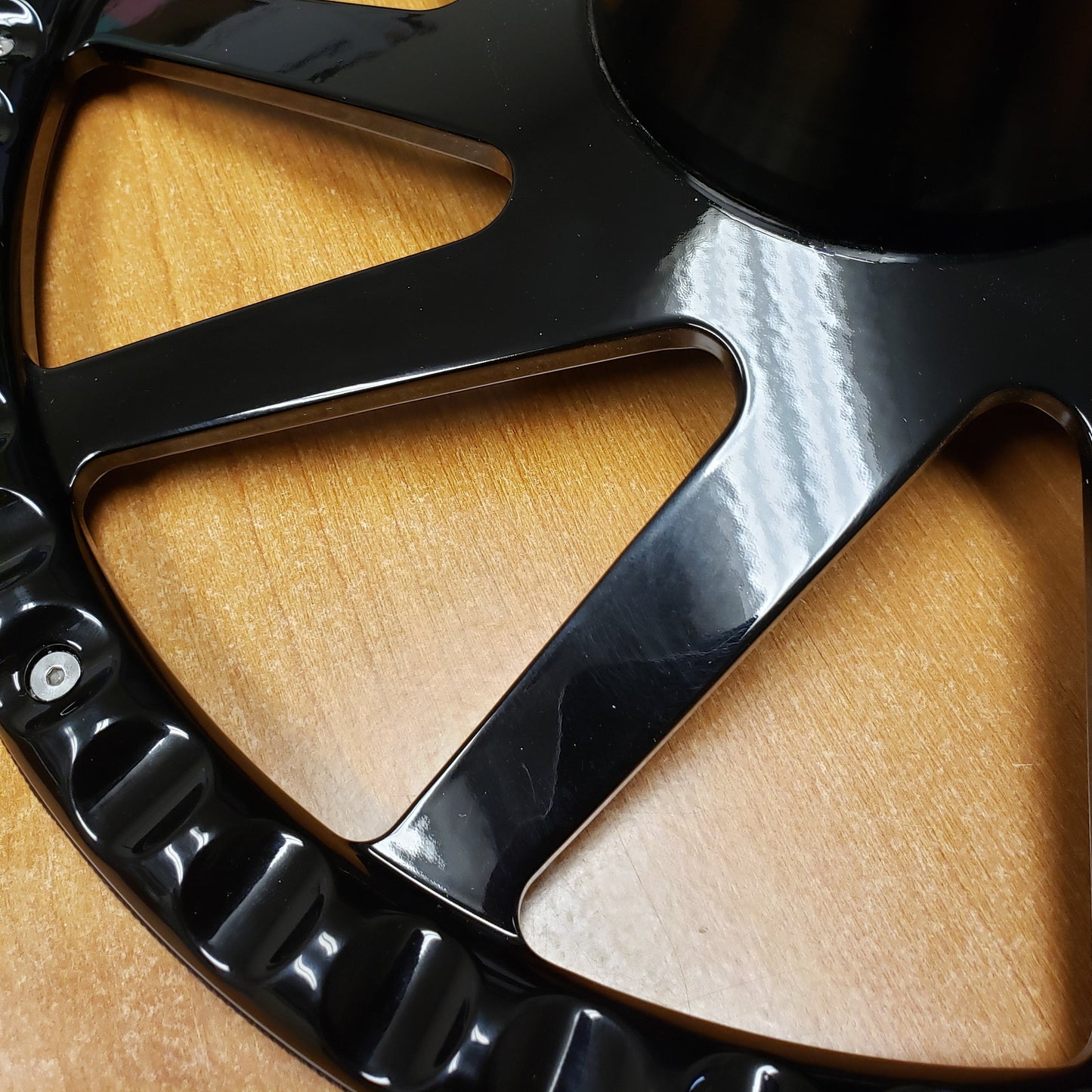 Forgiato Troppo Steering Wheel Black