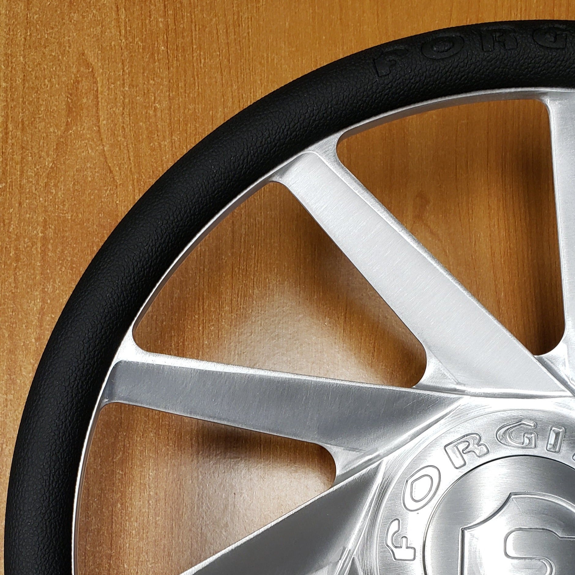 Forgiato Troppo Steering Wheel Brushed