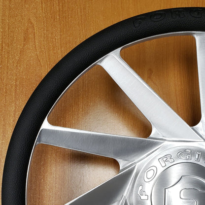 Forgiato Troppo Steering Wheel Brushed