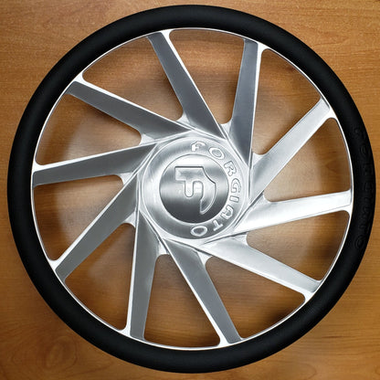 Forgiato Troppo Steering Wheel Brushed