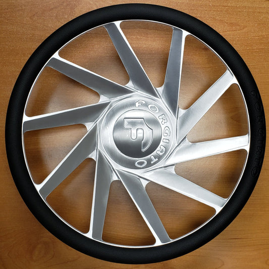 Forgiato Troppo Steering Wheel Brushed