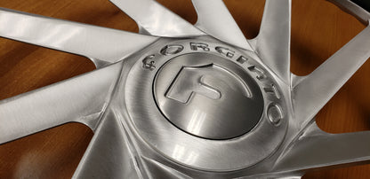 Forgiato Troppo Steering Wheel Brushed