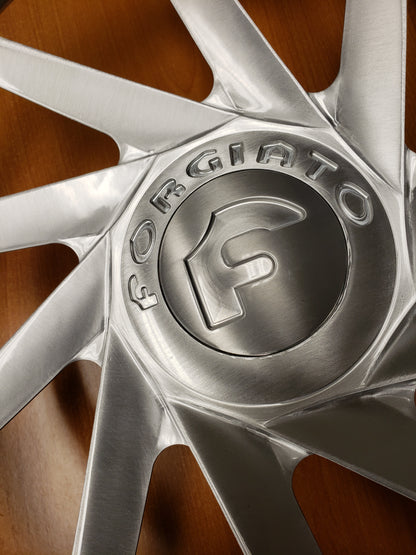 Forgiato Troppo Steering Wheel Brushed