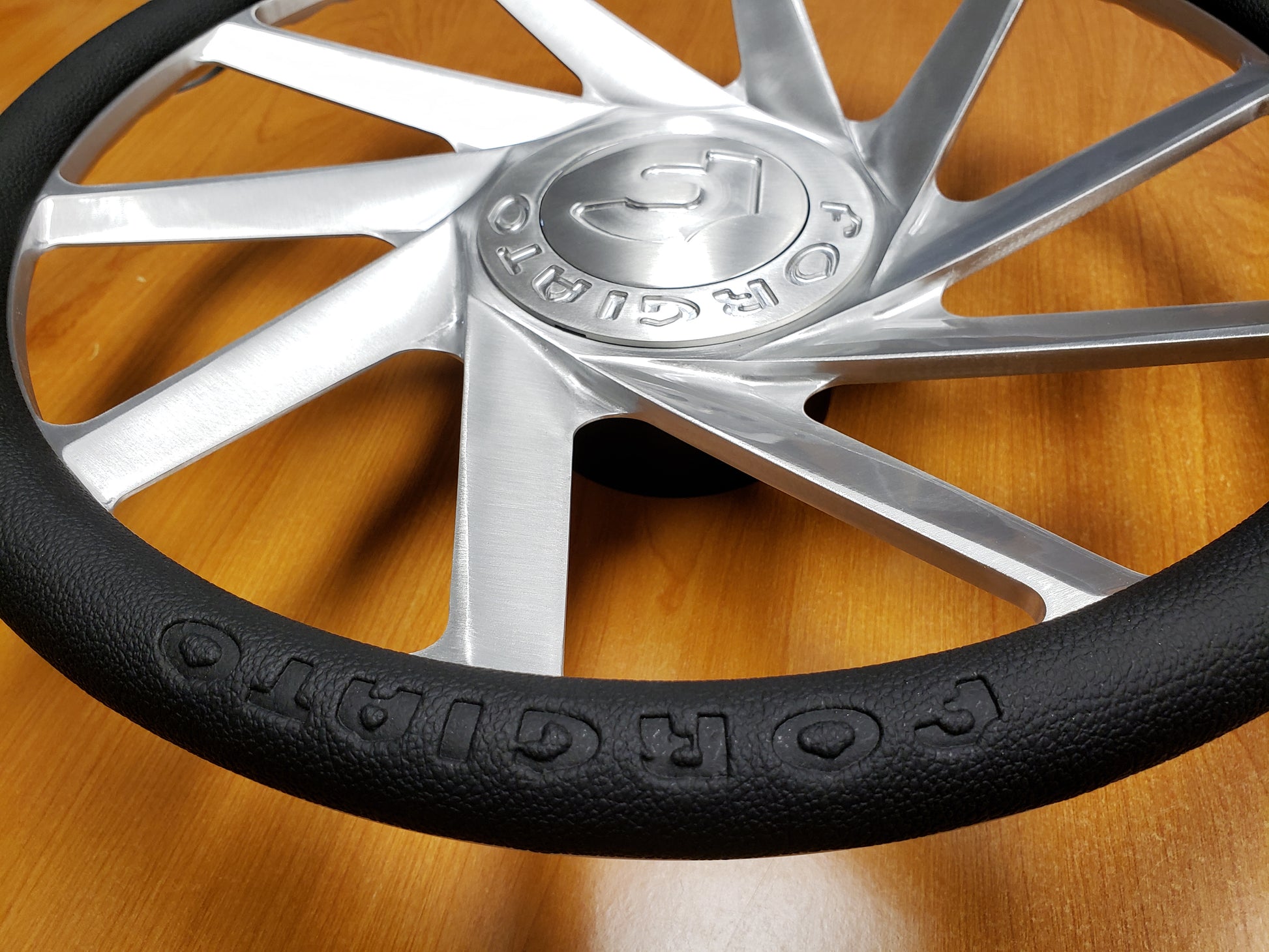 Forgiato Troppo Steering Wheel Brushed