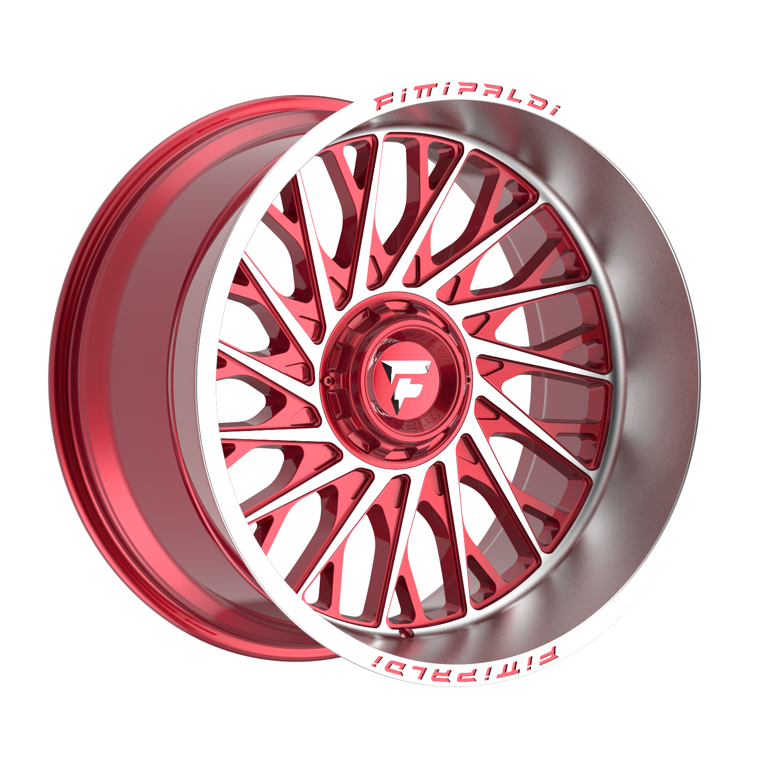 FITTIPALDI OFFROAD FA08MR 22X12, PCD 6X135/6X5.50, ET -44, CB 106.2-GLOSS RED MACHINED