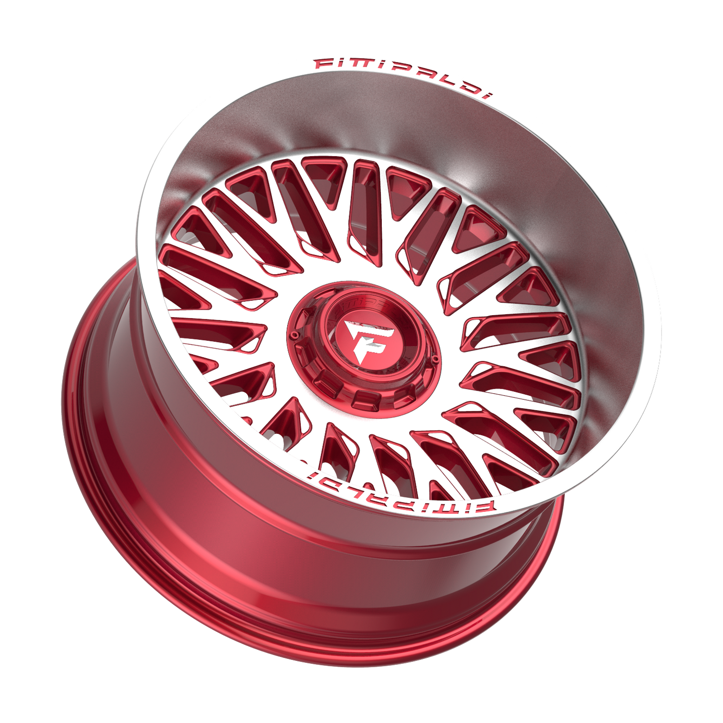 FITTIPALDI OFFROAD FA07MR 22X12, PCD 6X135/6X5.50, ET -44, CB 106.2-GLOSS RED MACHINED