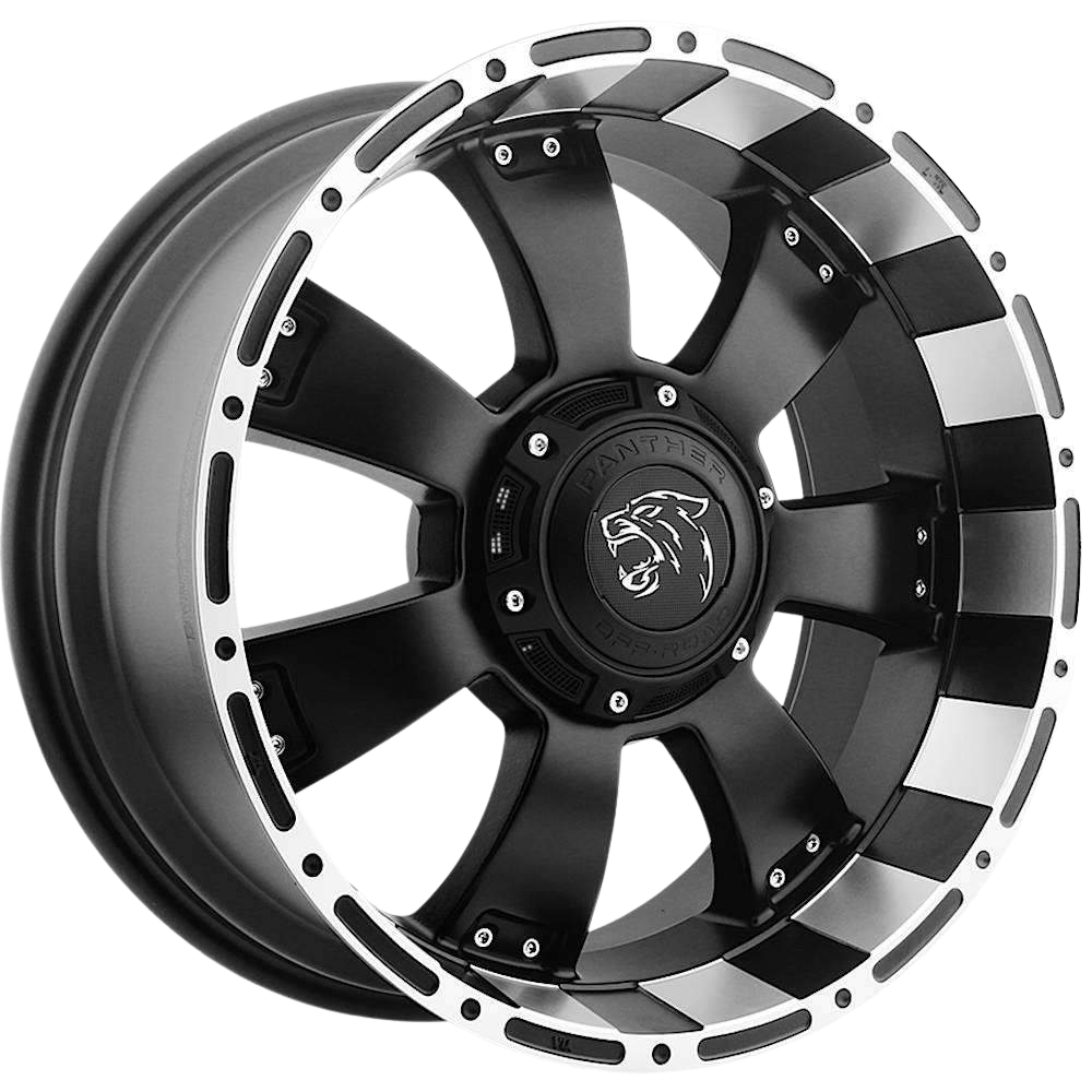 20x9 0 6x135/6x139.7 Panther Off Road 815 | Wheels Below Retail