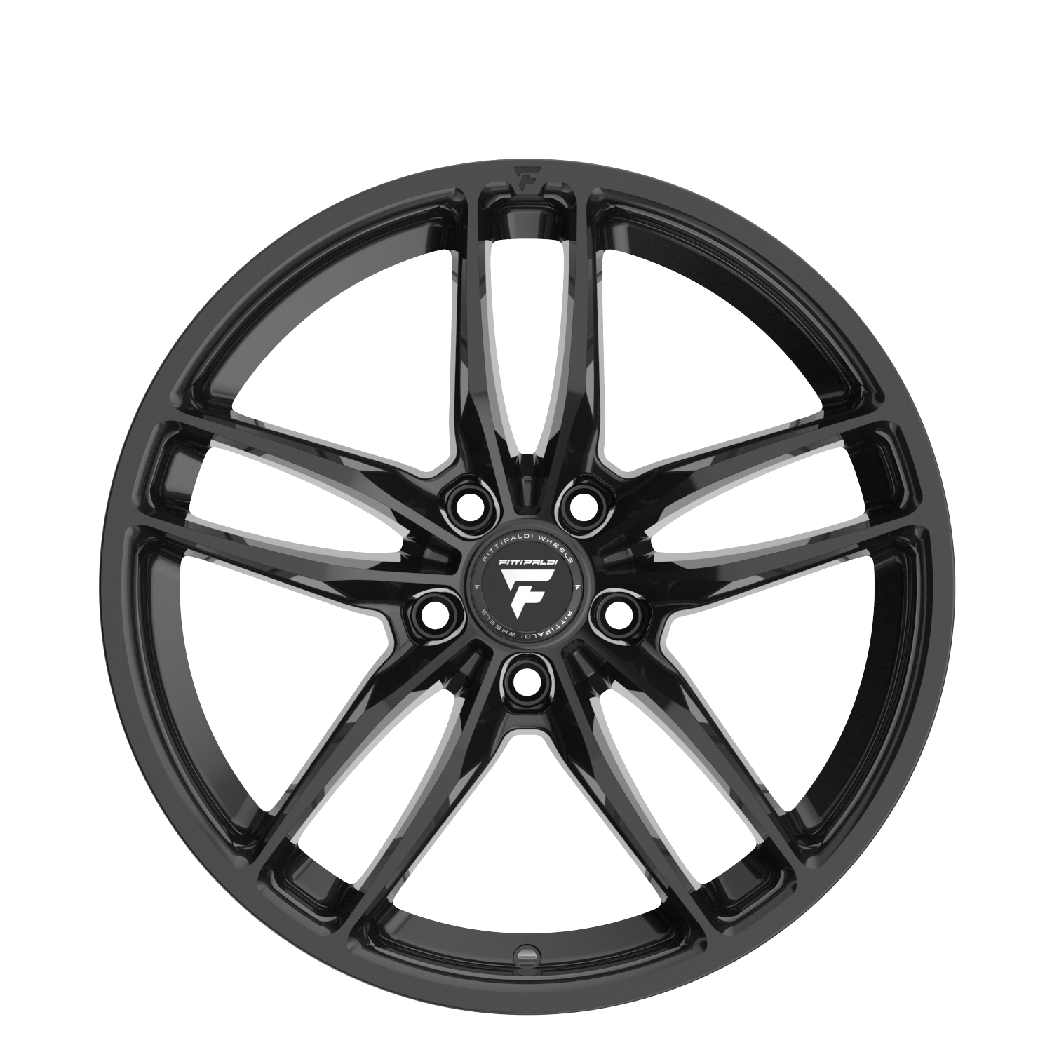FITTIPALDI 361B 18X8 +35 5X112 Gloss Black