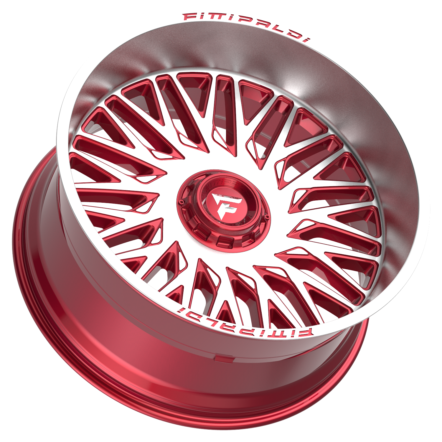 FITTIPALDI OFFROAD FA07MR 26X12, PCD 6X135/6X5.50, ET -44, CB 106.2-GLOSS RED MACHINED