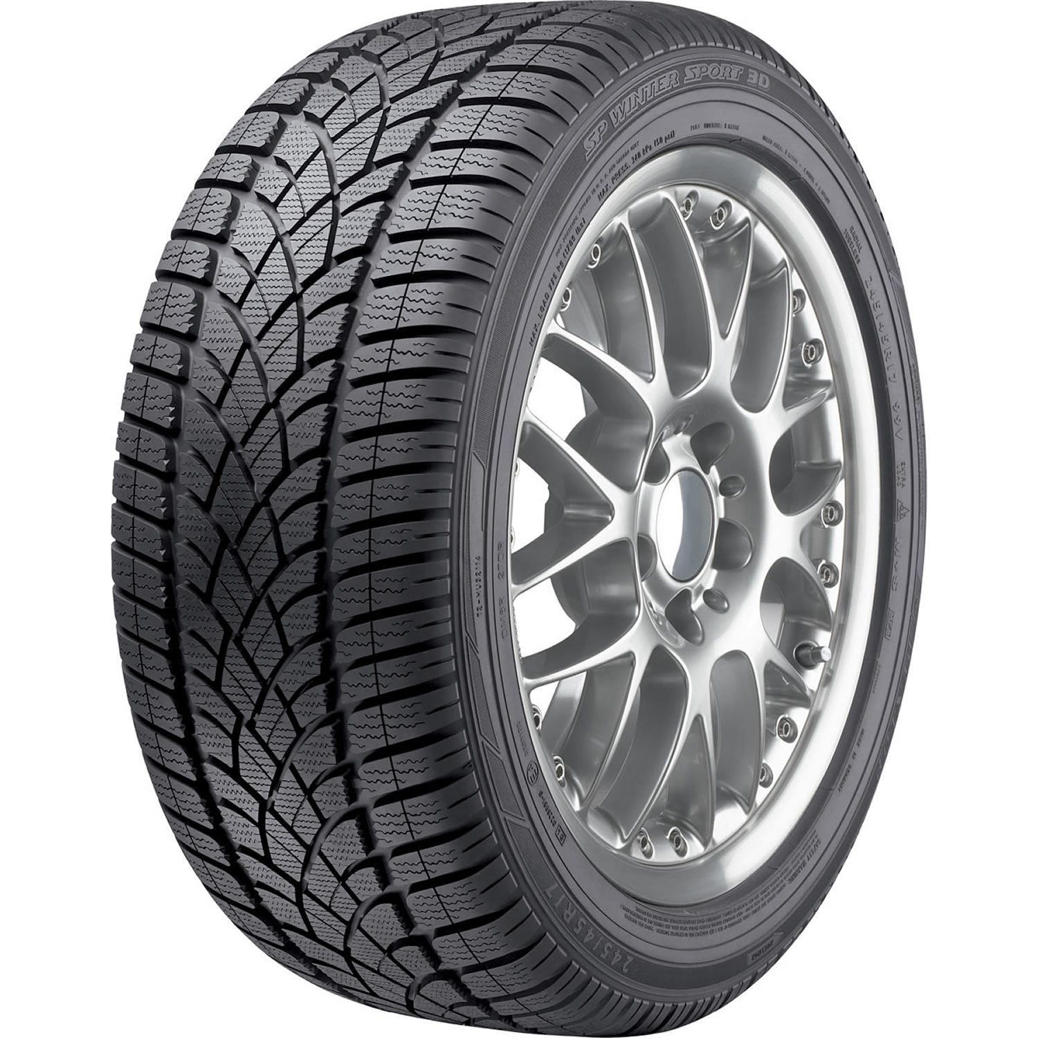 DUNLOP SP WINTER SPORT 3D ROF 245/45R18 (26.7X9.6R 18) Tires