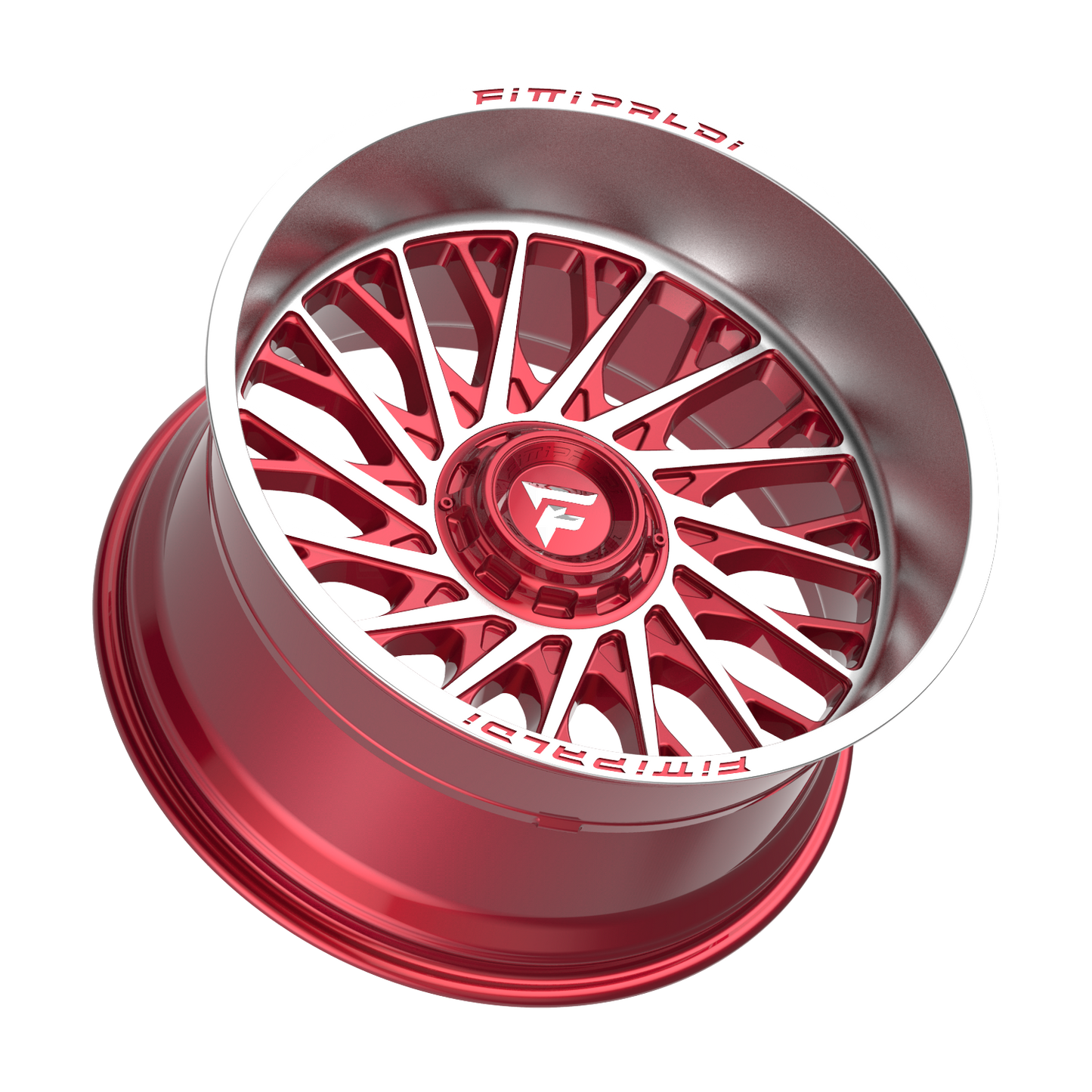 FITTIPALDI OFFROAD FA08MR 22X12, PCD 6X135/6X5.50, ET -44, CB 106.2-GLOSS RED MACHINED