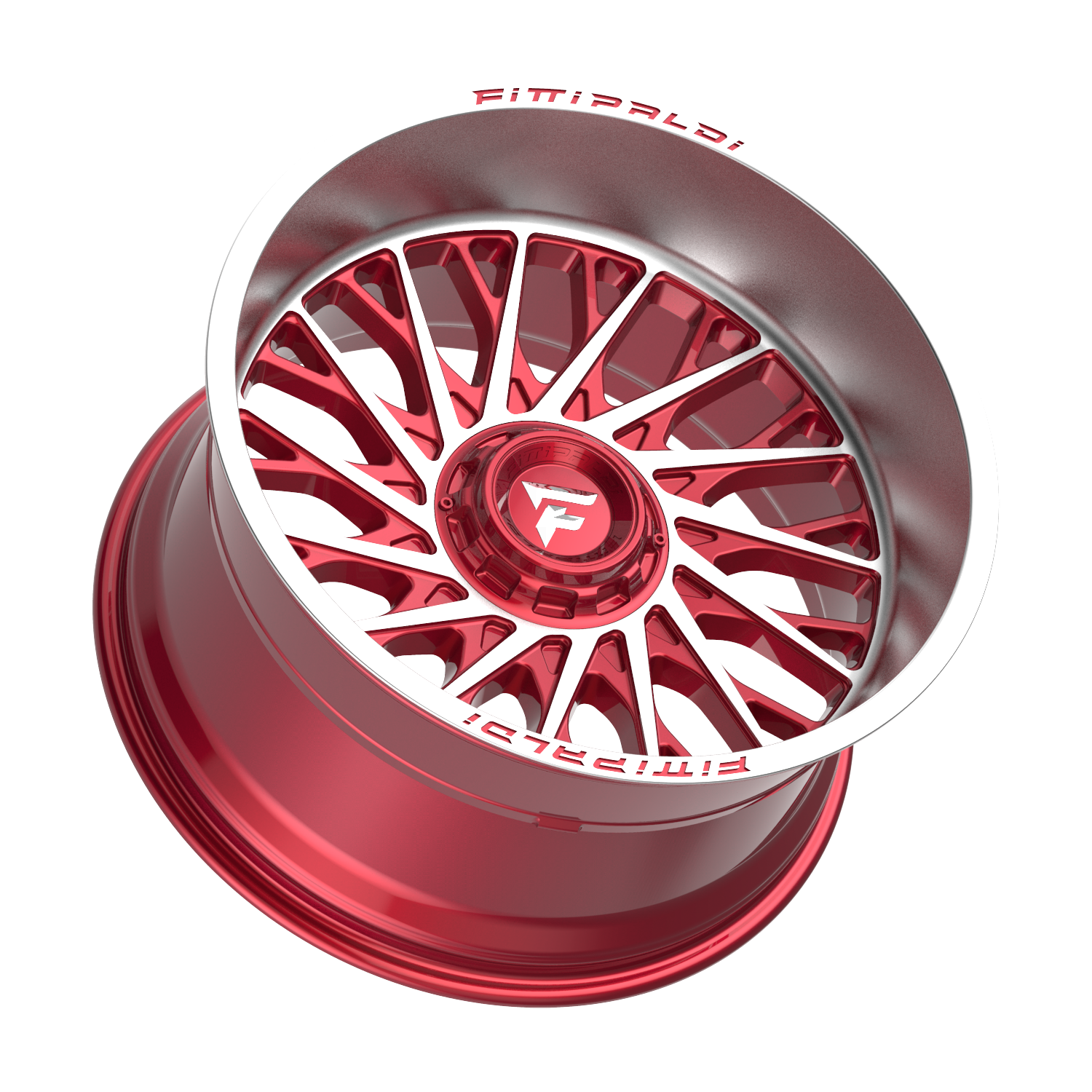 FITTIPALDI OFFROAD FA08MR 22X12, PCD 6X135/6X5.50, ET -44, CB 106.2-GLOSS RED MACHINED