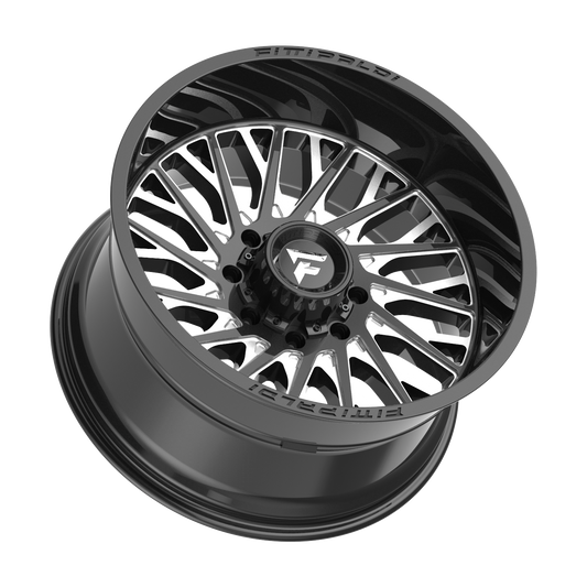 FITTIPALDI OFFROAD FA08BM 22X12, PCD 8X6.50, ET -44, CB 125.2-GLOSS BLACK MILLED