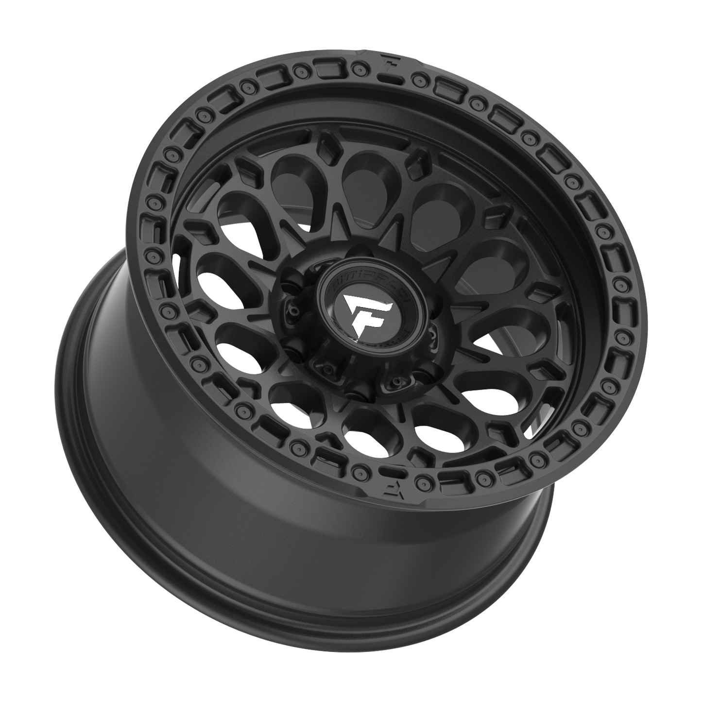 FITTIPALDI OFFROAD FT101SB 17X9, PCD 6X5.50, ET -12, CB 106.2-SATIN BLACK