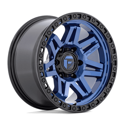 Fuel 1PC D813 SYNDICATE 17X9 -12 5X127 DARK BLUE WITH BLACK RING