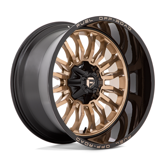 Fuel 1PC D795 ARC 20X9 1 8X180/8X7.1 Gloss Black Milled