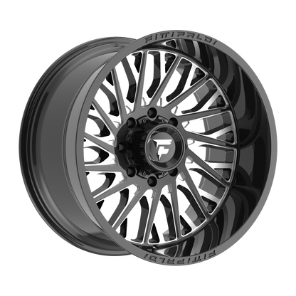 FITTIPALDI OFFROAD FA08BM 22X12, PCD 8X6.50, ET -44, CB 125.2-GLOSS BLACK MILLED