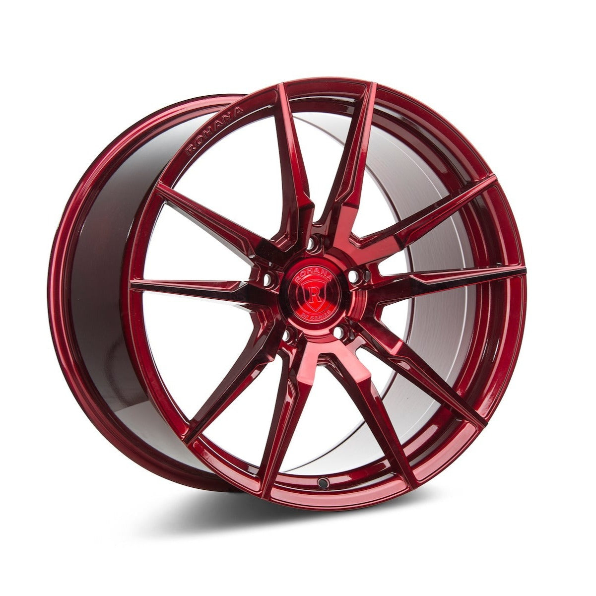 Rohana RFX2 Wheel, 20X9, 5-120, +20, Gloss Red - RFX22095120R20