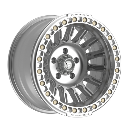 FITTIPALDI FB152M 17X9, PCD 5X5.00, ET -38, CB 71.5-MACHINED SILVER