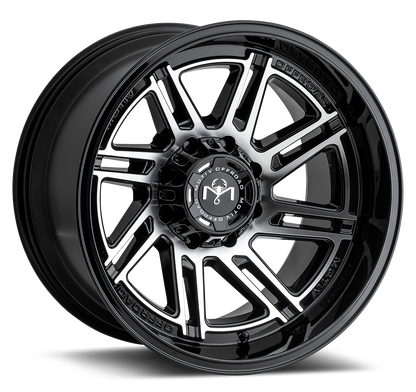 Motiv Offroad MILLENIUM 20X10 -12 6X135/6X5.50 Machined Gloss Black