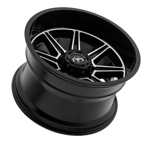 Motiv Off Road BALAST 17X9 +00 6X135/6X5.50 Gloss Black With Machined Face Accents