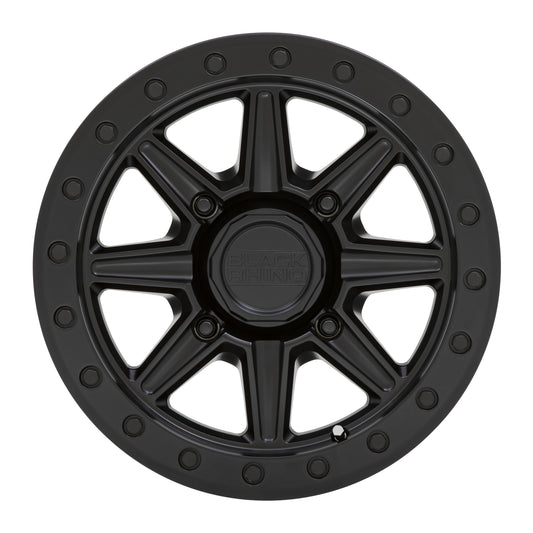 Black Rhino Powersports WEBB UTV 15X7 36 4X110 MATTE BLACK