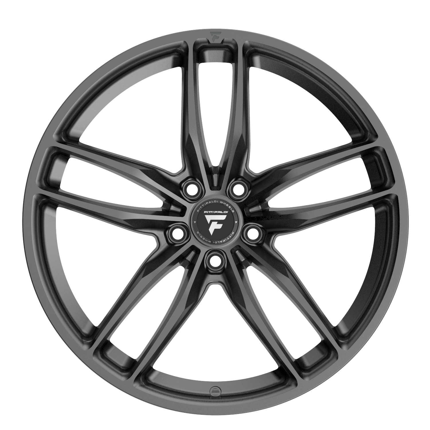 FITTIPALDI 361G 20X8.5 +38 5X4.50 Gloss Graphite
