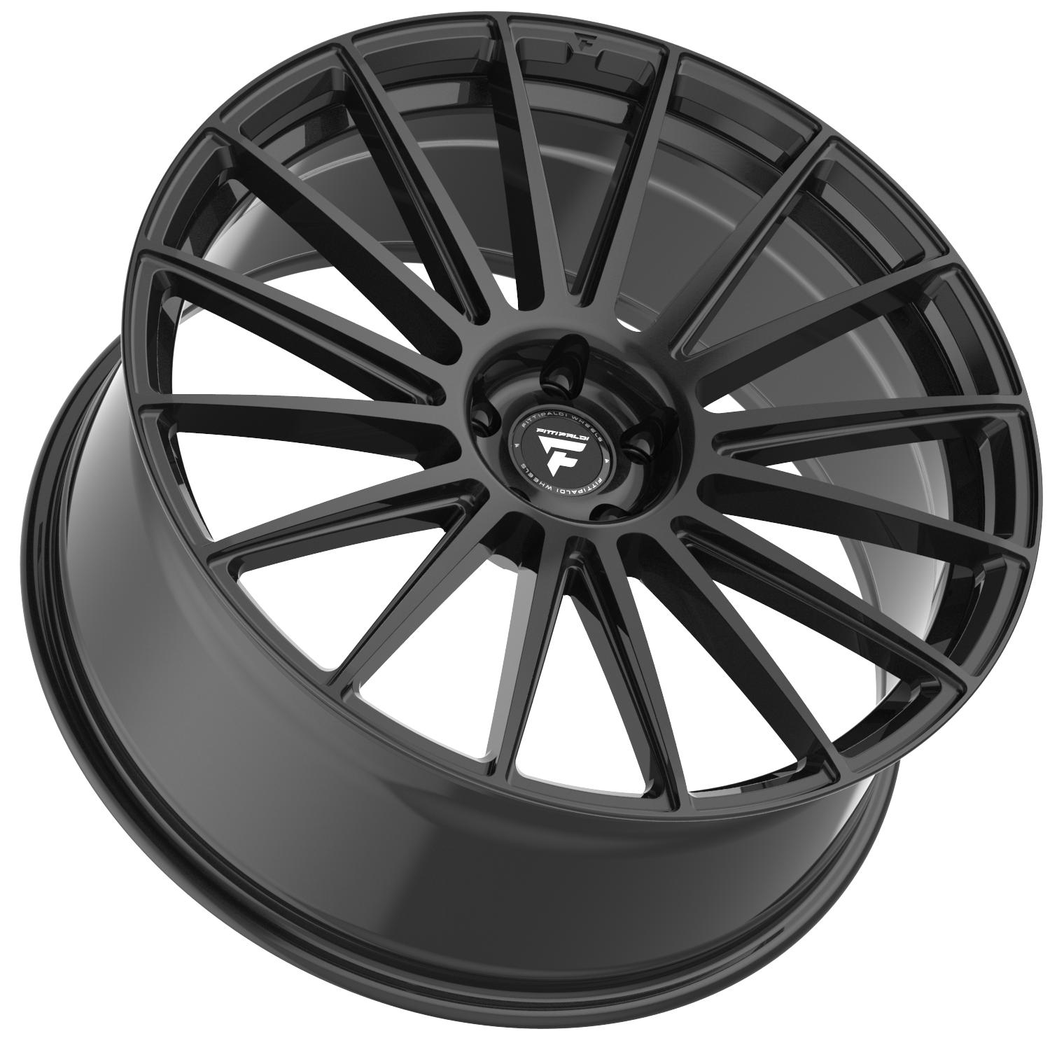 FITTIPALDI 363B 22X9.5 +38 5X4.50 Gloss Black
