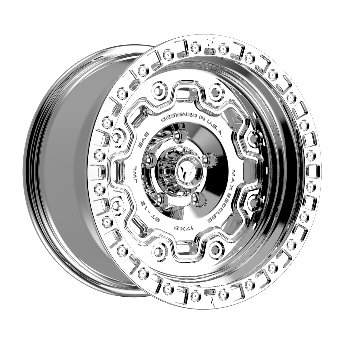 FITTIPALDI OFFROAD FT101MC 17X9, PCD 5X5.00, ET -12, CB 71.5-MIRROR COAT