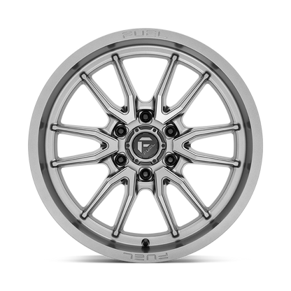 Fuel 1PC D789 CLASH 18X9 1 6X139.7/6X5.5 Gun Metal