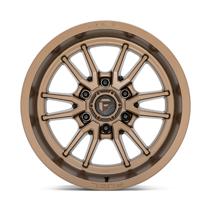 Fuel 1PC D788 CLASH 20X9 1 6X139.7/6X5.5 Bronze