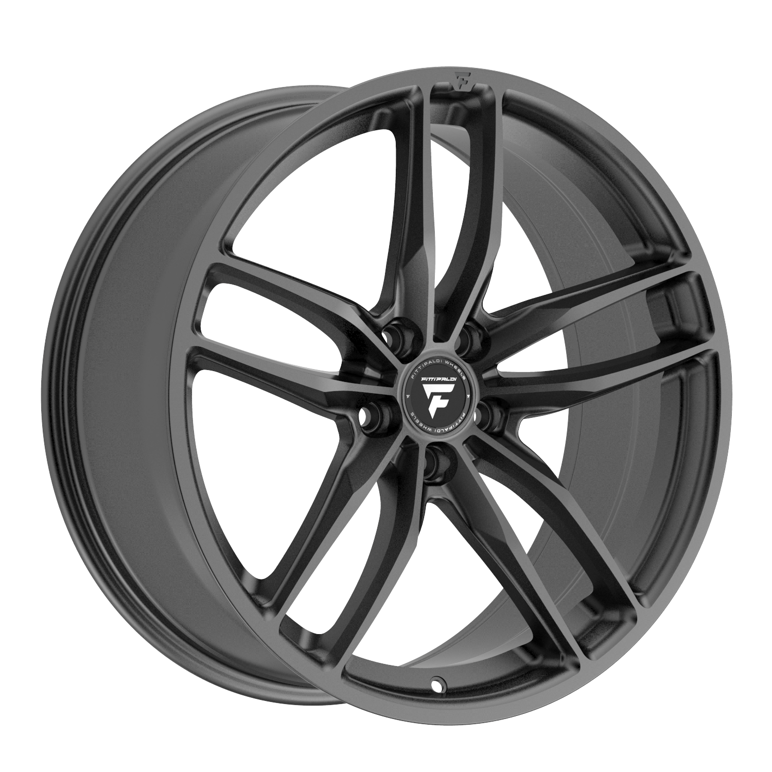 FITTIPALDI 361G 20X8.5 +38 5X4.50 Gloss Graphite