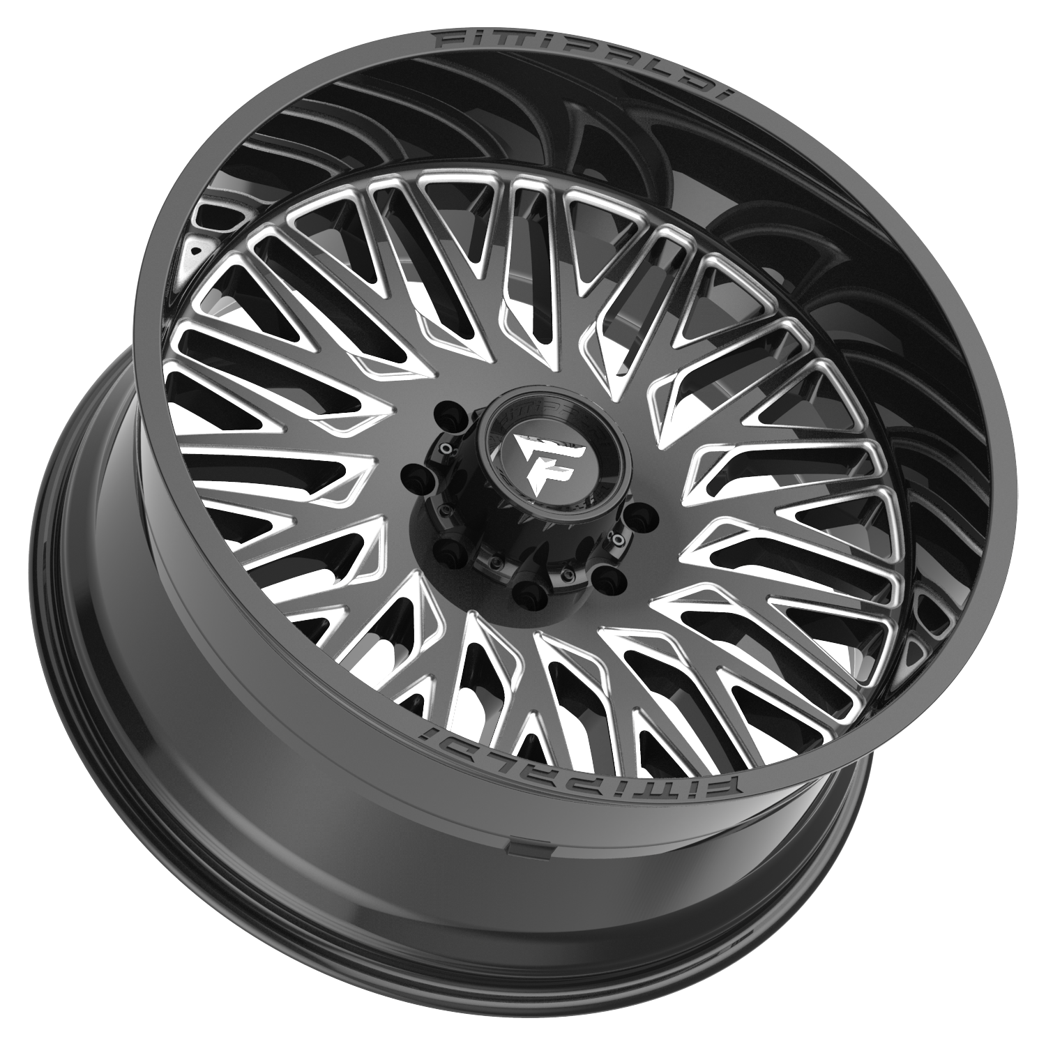 FITTIPALDI OFFROAD FA07BM 26X12, PCD 8X170, ET -44, CB 125.2-GLOSS BLACK MILLED