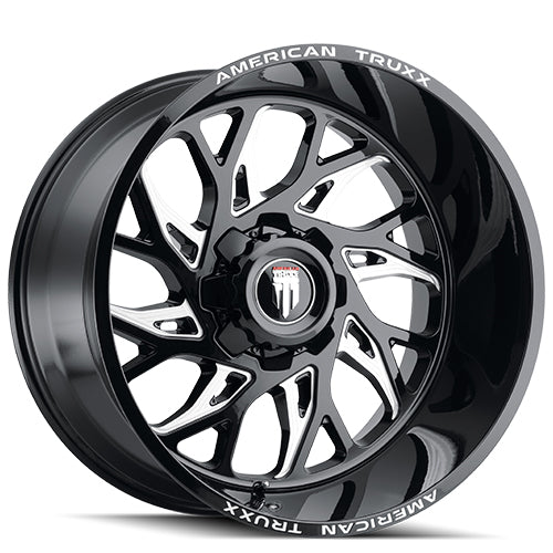 AMERICAN TRUXX DESTINY AT1913 22X12 -44 8x170 BLACK/MILLED