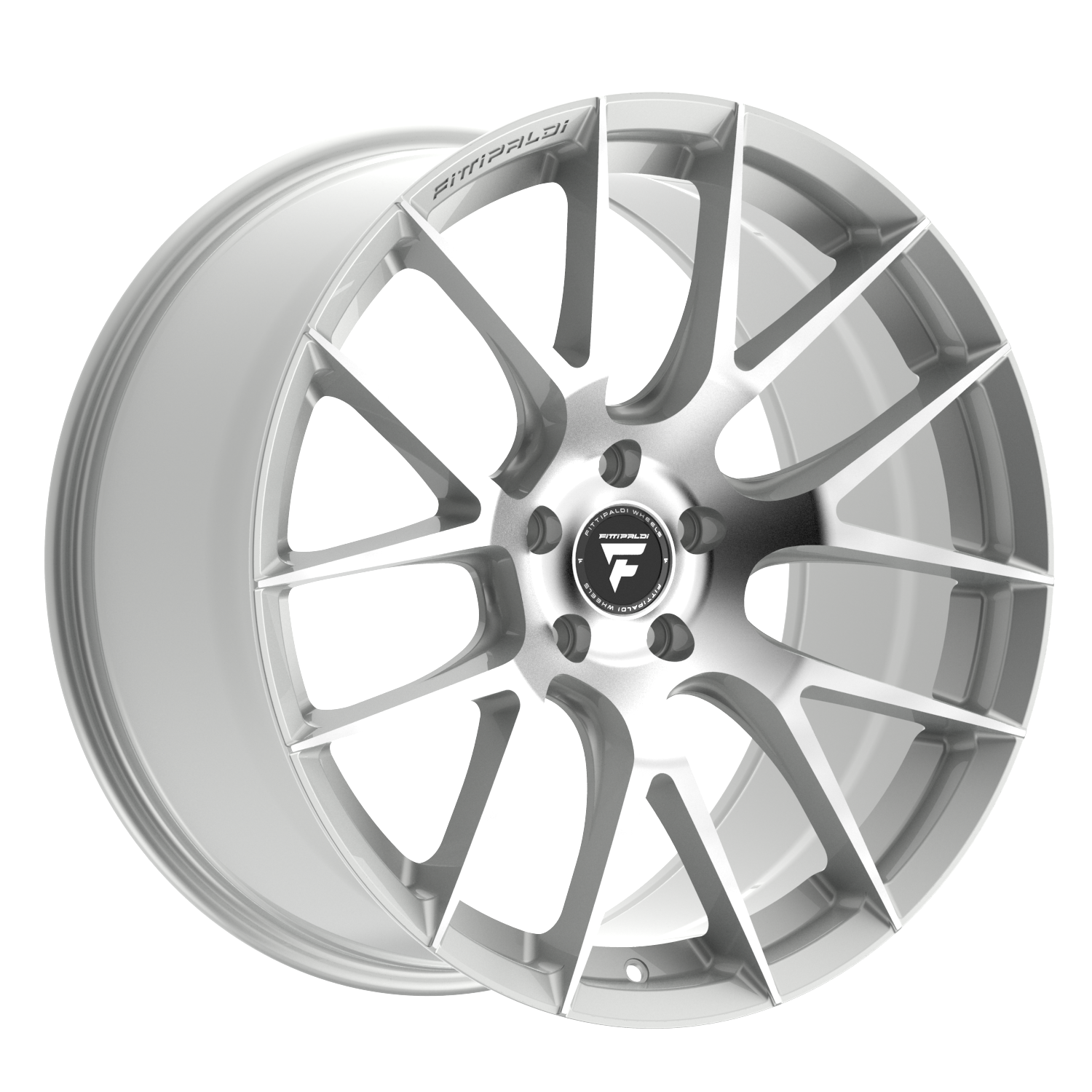 FITTIPALDI 360BS 20X10 +38 5X112 Brushed Silver