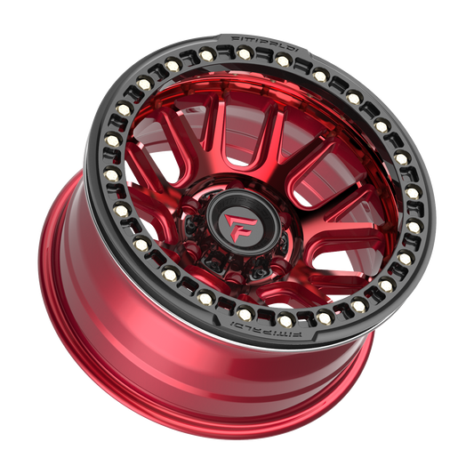 FITTIPALDI FB151R 17X9, PCD 6X5.50, ET -38, CB 106.2-METALLIC RED WITH RED TINT