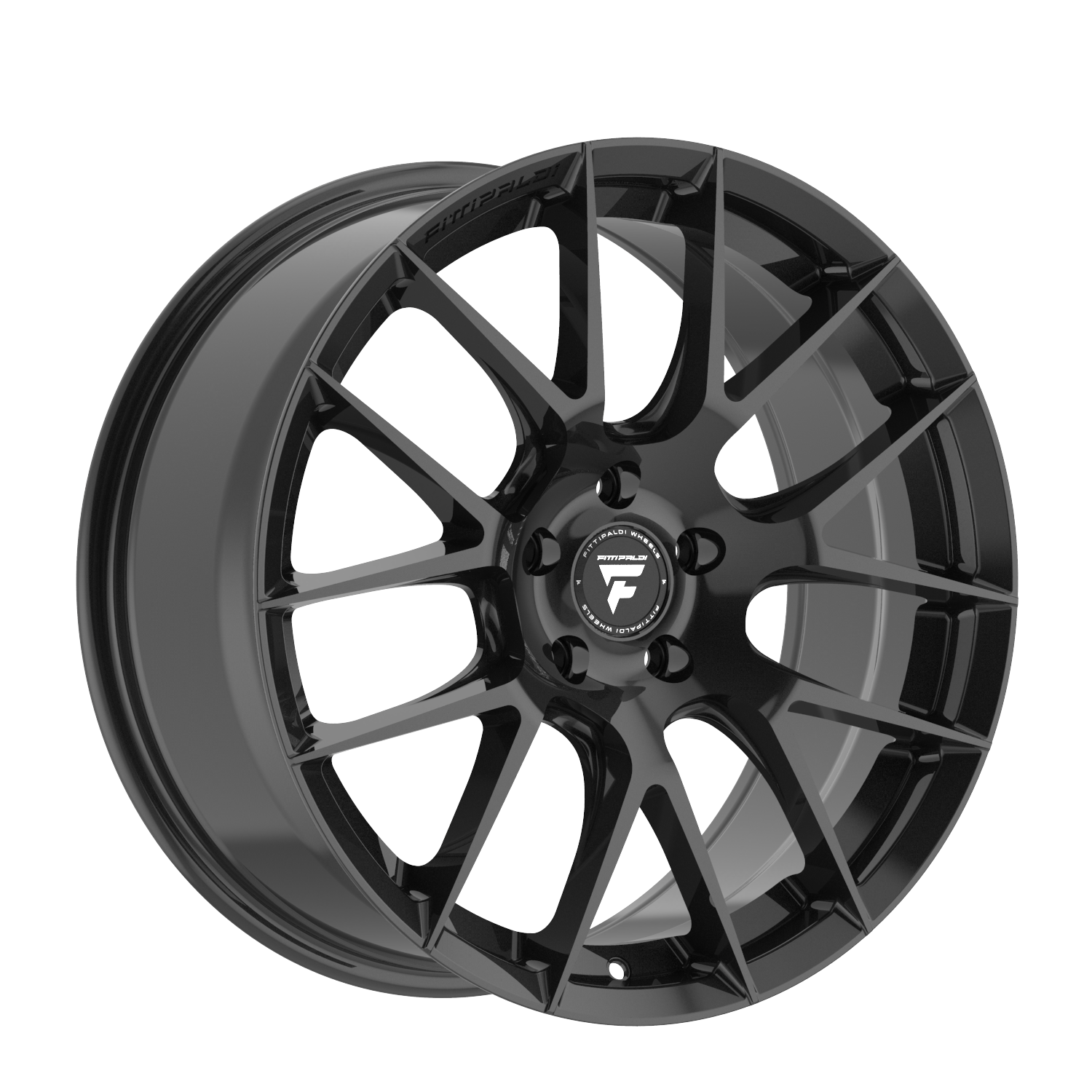 FITTIPALDI 360B 19X8.5 +45 5X112 Gloss Black