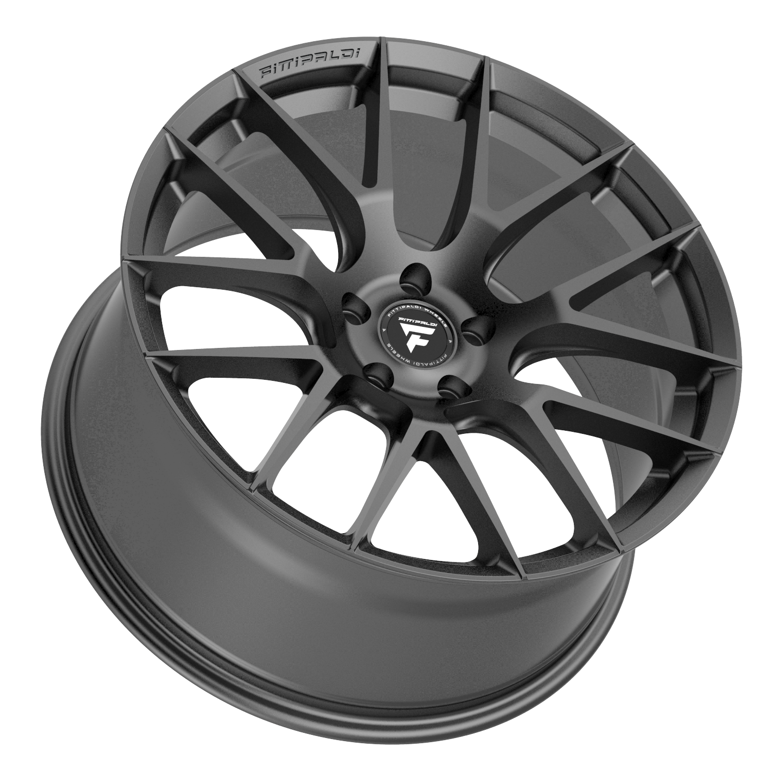 FITTIPALDI 360G 20X10 +30 5X112 Gloss Graphite
