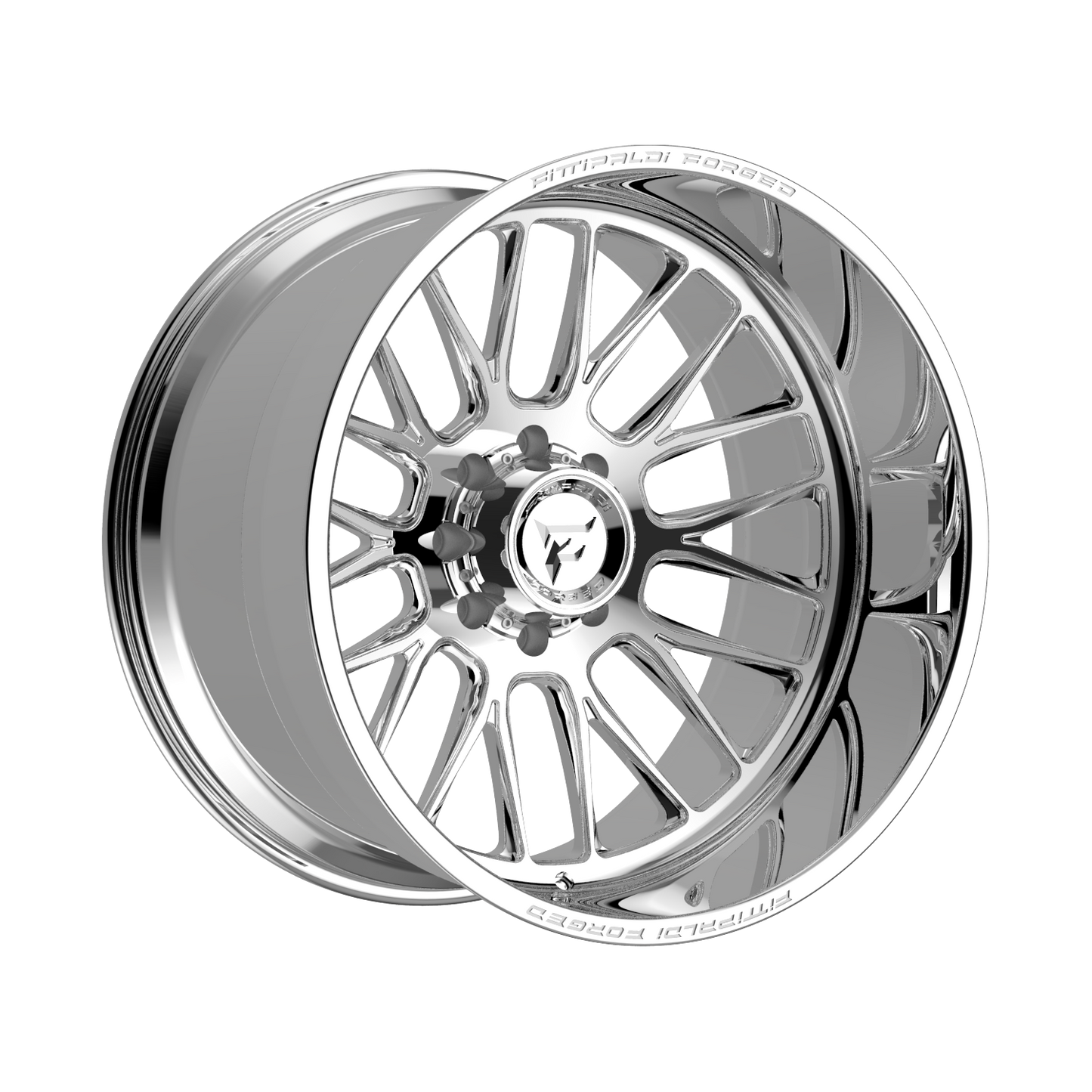 FITTIPALDI OFFROAD FTF502P 24X14, PCD 8X6.50, ET -76, CB 125.2-POLISHED