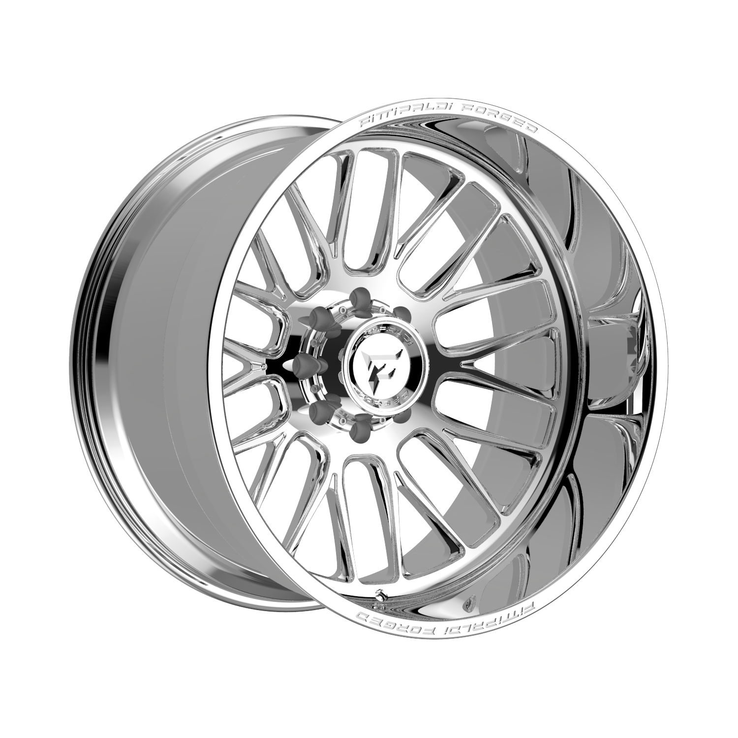 FITTIPALDI OFFROAD FTF502P 24X14, PCD 8X6.50, ET -76, CB 125.2-POLISHED