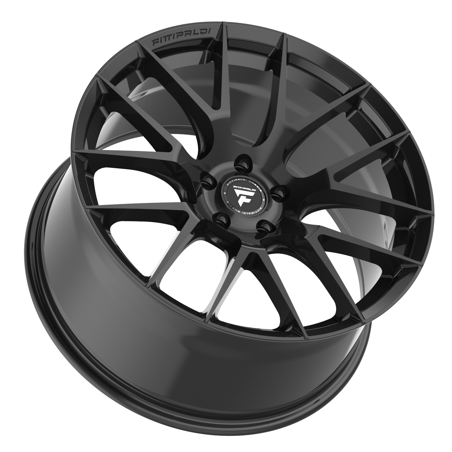 FITTIPALDI 360B 20X10 +30 5X112 Gloss Black