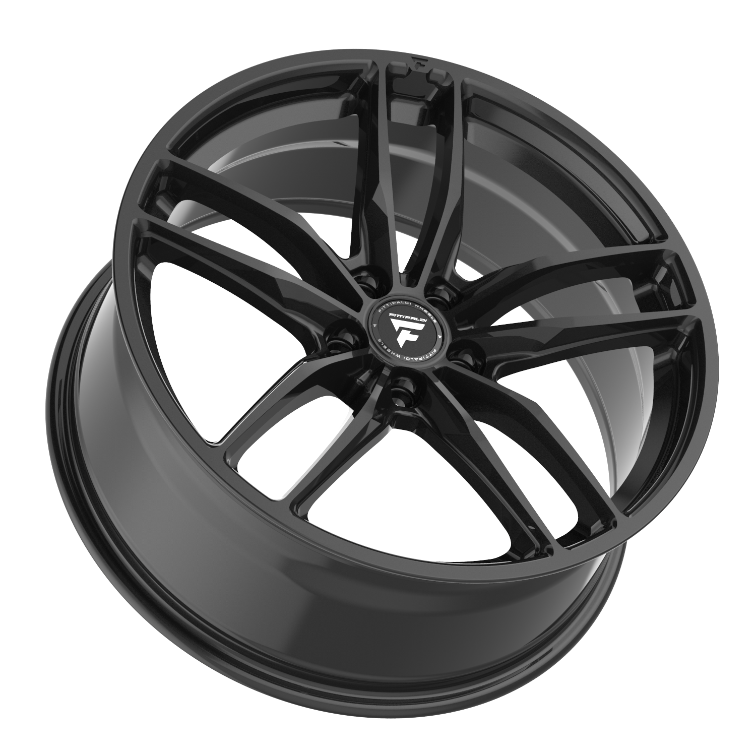 FITTIPALDI 361B 20X8.5 +35 5X112 Gloss Black
