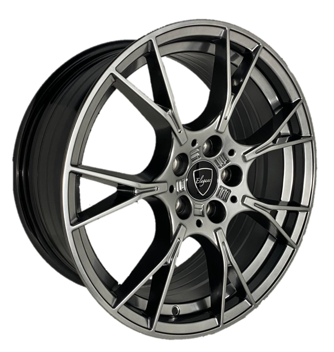 Elegant E006 18x8 35 5x114.3/Hyper Black
