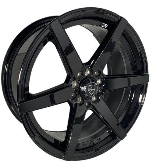 Elegant E002 17x8 35 5x100/5x114.3 Gloss Black