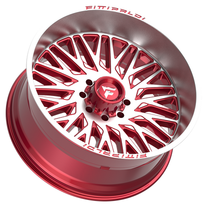 FITTIPALDI OFFROAD FA07MR 26X12, PCD 8X170, ET -44, CB 125.2-GLOSS RED MACHINED